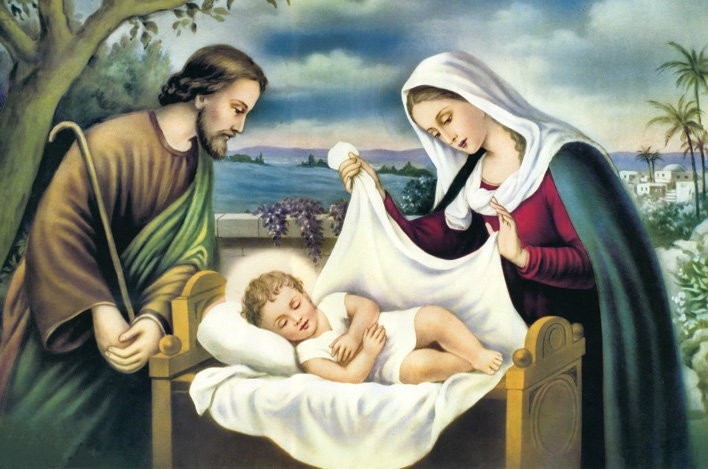 Joseph、耶稣与Mary