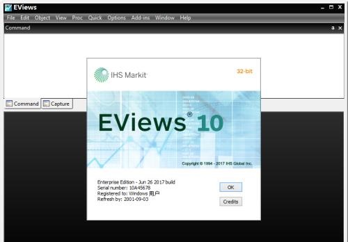 Eviews10 Eviews10
