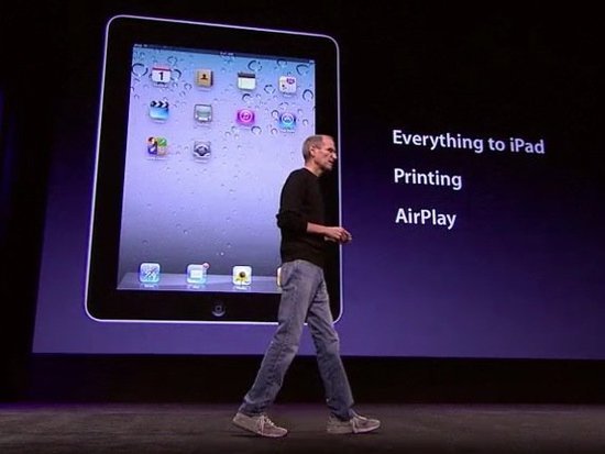 贾伯斯介绍iPad 贾伯斯介绍iPad