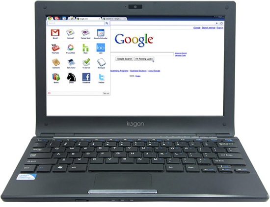世界首款 Chromium OS 笔记本 Kogan Agora