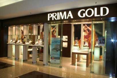 PRIMA GOLD泰国门店形象 PRIMA GOLD泰国门店形象