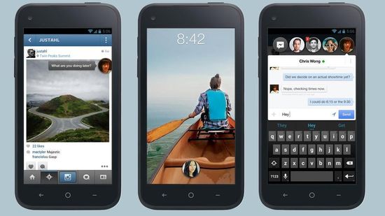 Facebook Home 界面 Facebook Home 界面