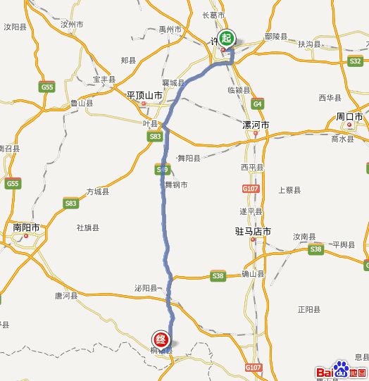 许广高速河南段(许昌——桐柏县鄂交界) 许广高速河南段(许昌——桐柏县鄂交界)