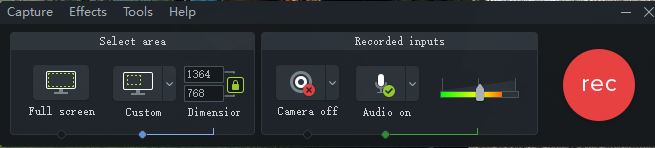 Camtasia Studio的录屏工具 Camtasia Studio的录屏工具