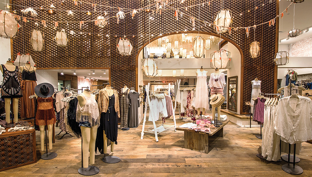 Free People 实体店铺