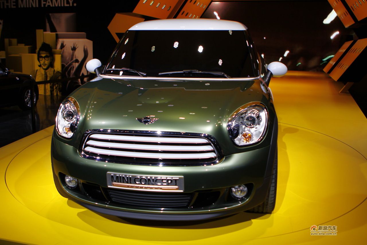 车展上的Mini Paceman