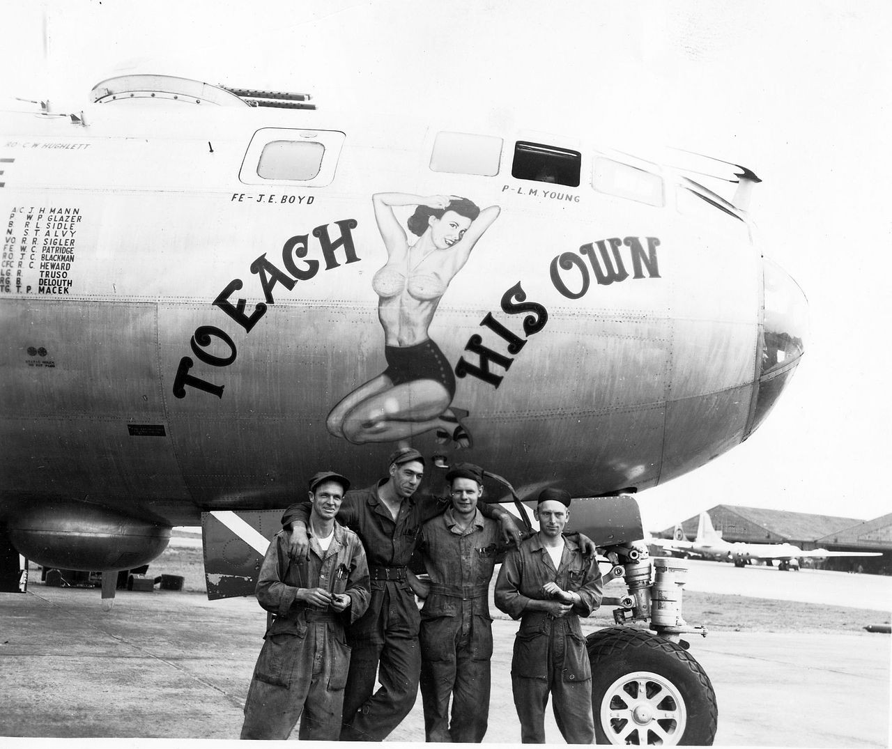 B-29的个性机鼻涂装 B-29的个性机鼻涂装