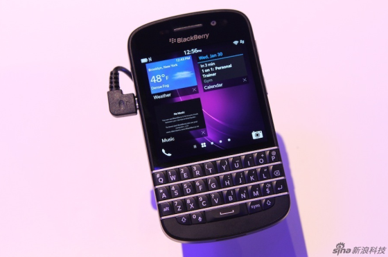 黑莓Q10 黑莓Q10