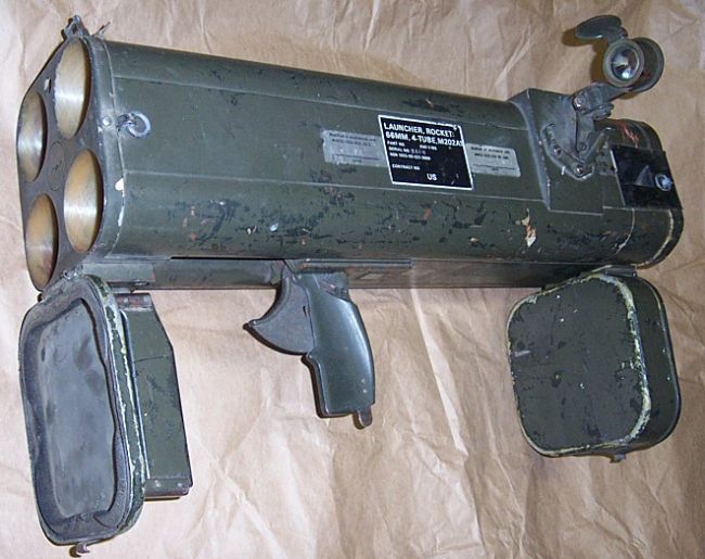 M202A1 Flash四联装火箭筒
